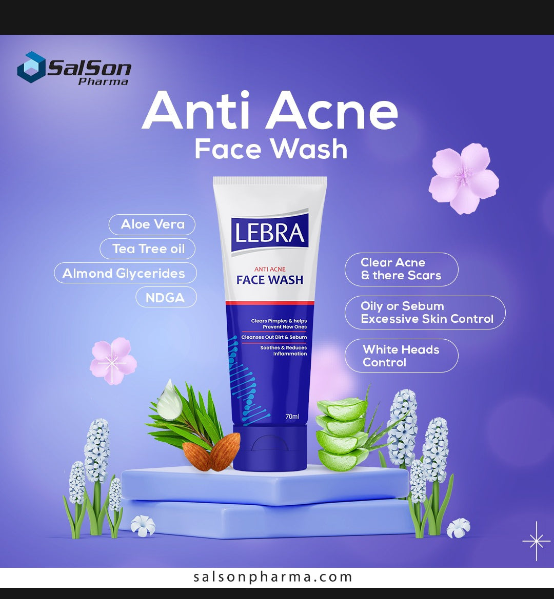“Lebra ClearSkin Defense Face Wash”