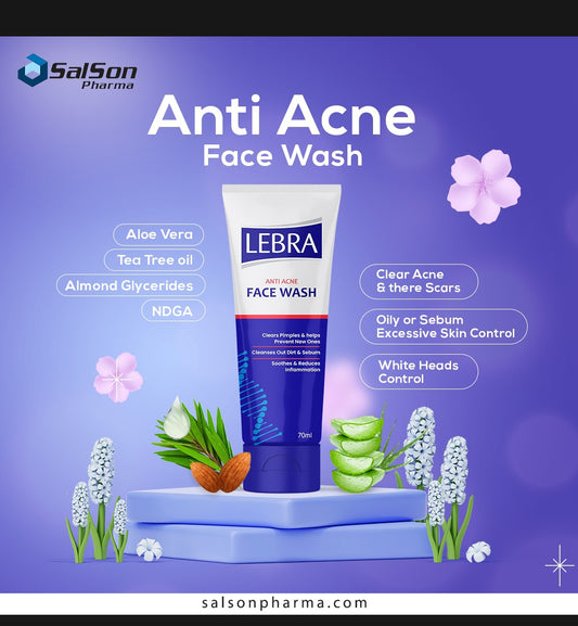 “Lebra ClearSkin Defense Face Wash”